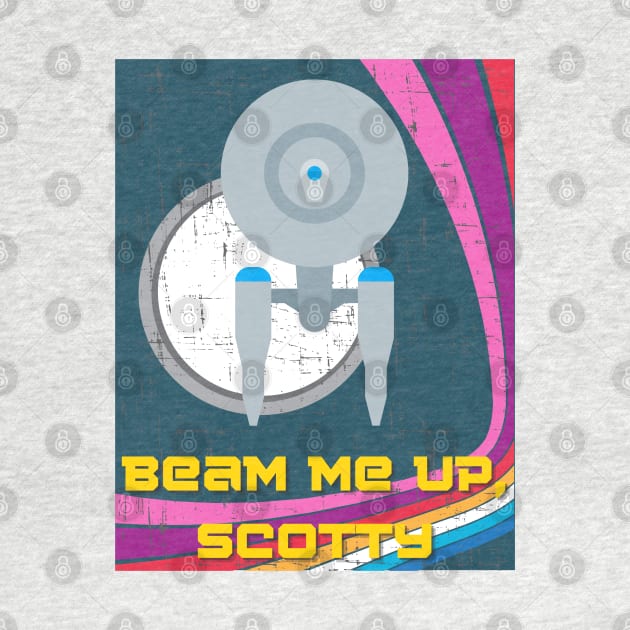 Beam Me Up! by Elisamakesart